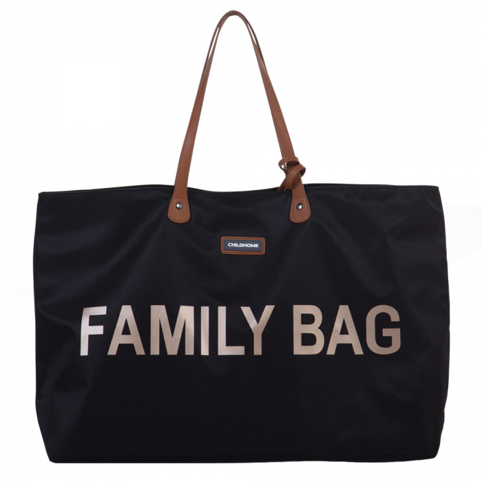 Geanta Childhome Family Bag Negru - Resigilate