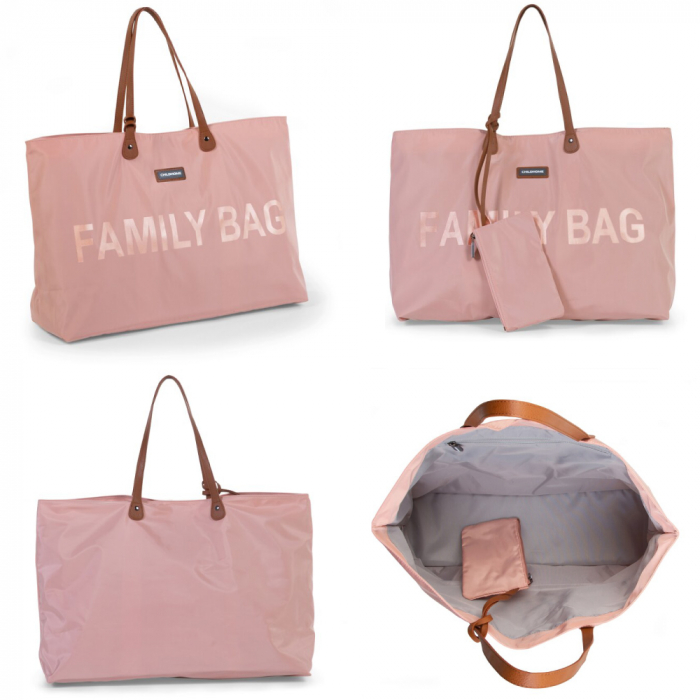 Geanta Childhome Family Bag Roz-Resigilat [2]