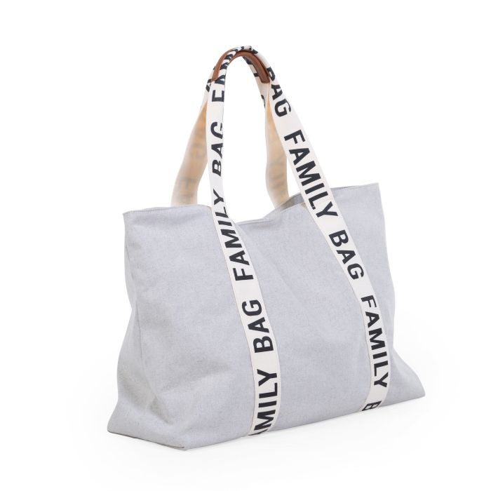 Geanta Childhome Family Bag Signature Alb [2]