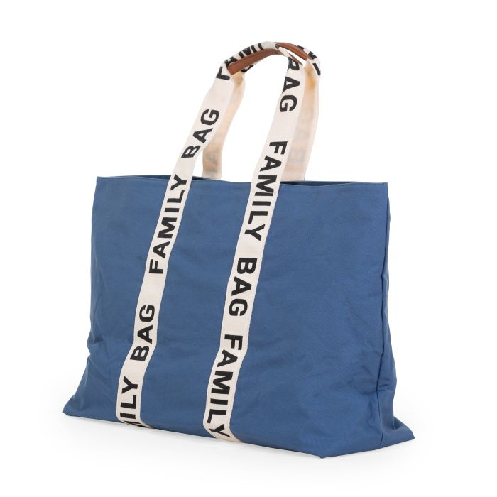Geanta Childhome Family Bag Signature Indigo-Resigilat [2]