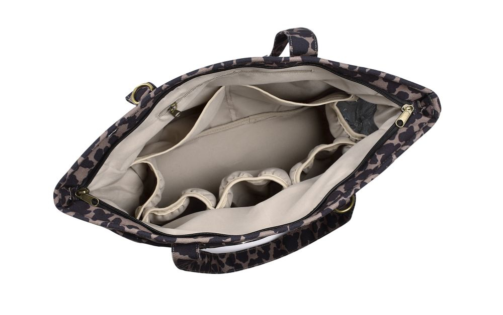 Geanta de bebe Beaba Madrid XXL Leopard [2]