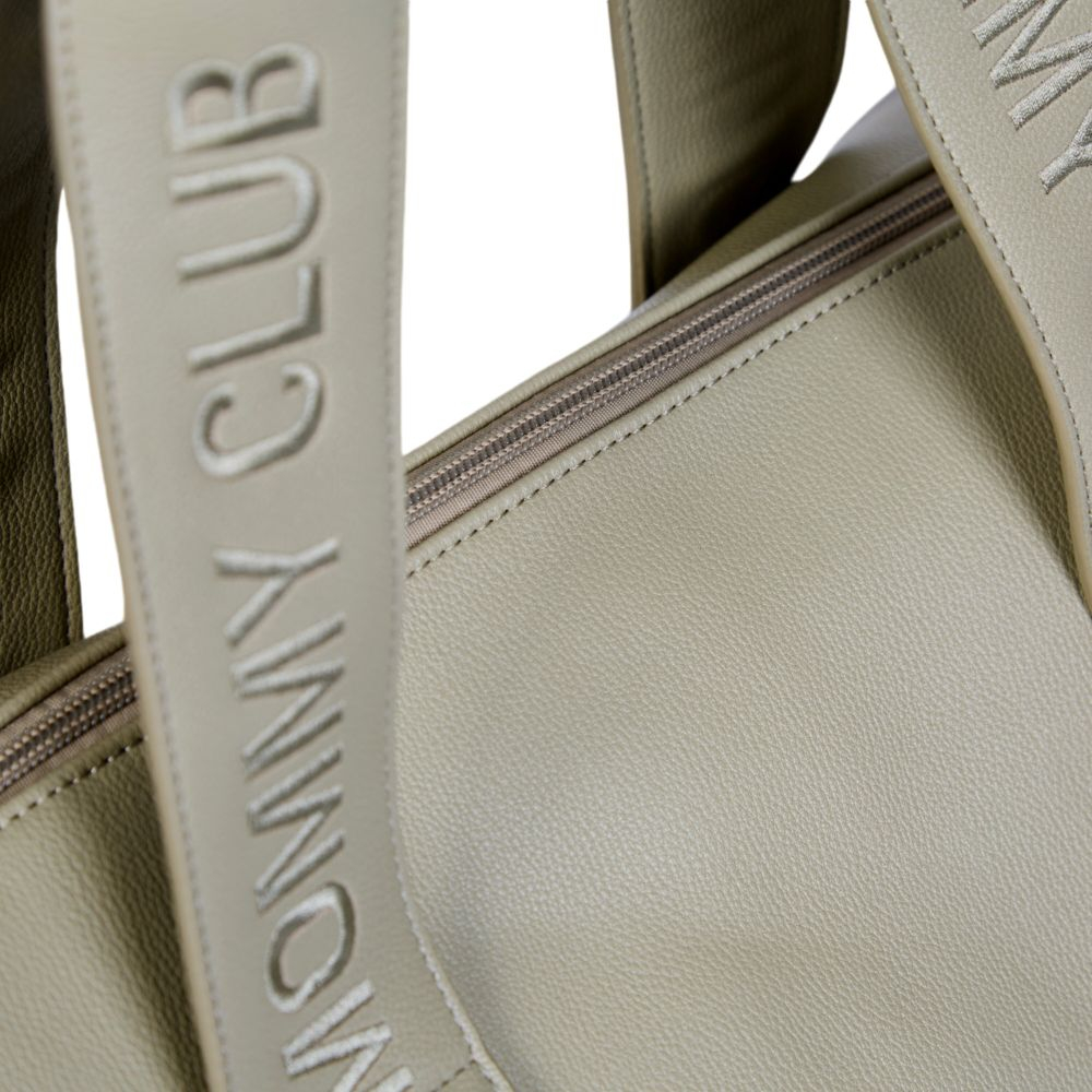 Geanta de bebe Childhome Mommy Club piele Verde [6]