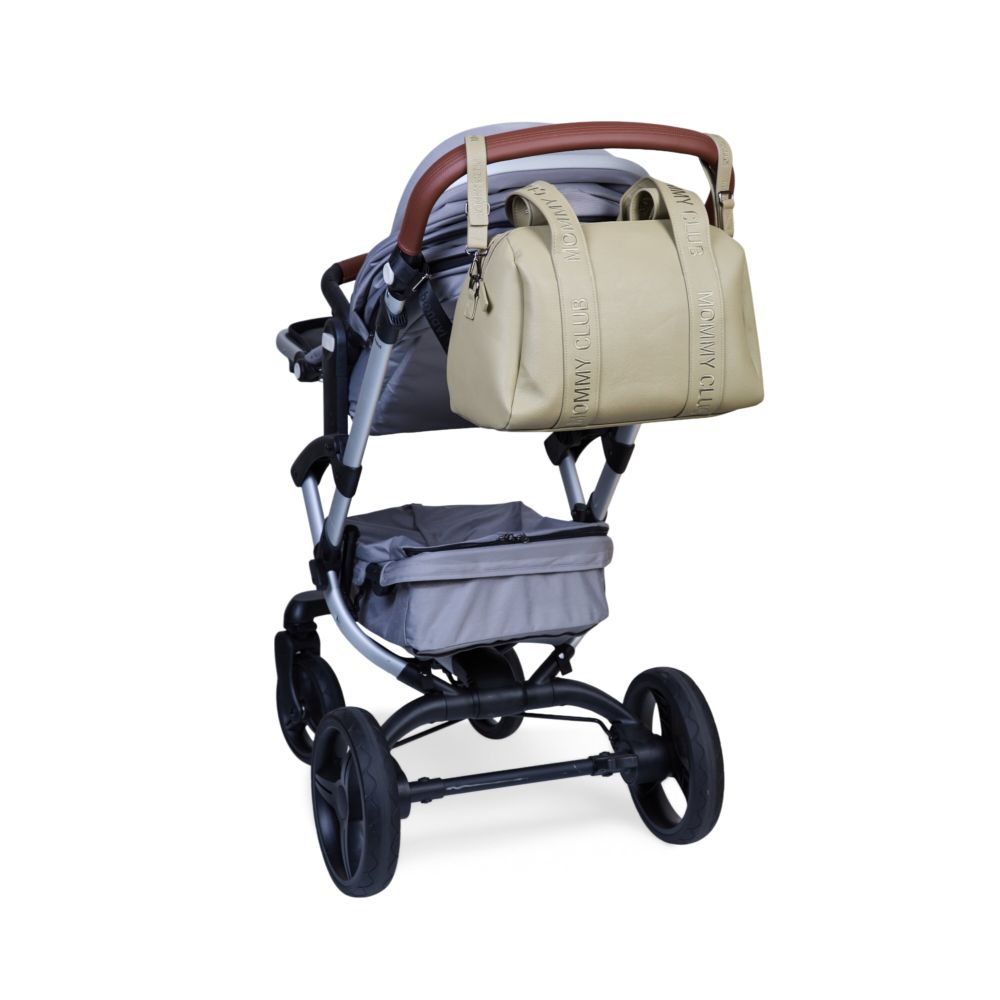 Geanta de bebe Childhome Mommy Club piele Verde [9]