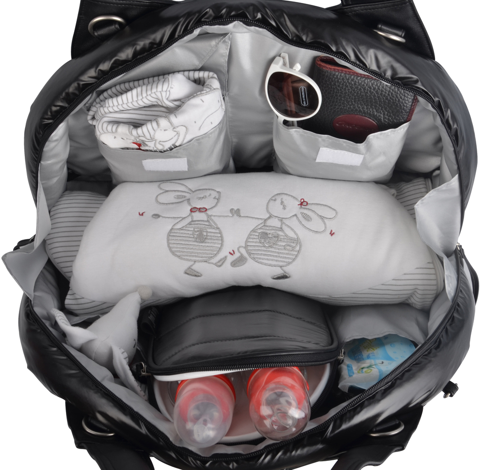 Geanta de infasat Baby On Board Doudoune Classic Black [4]