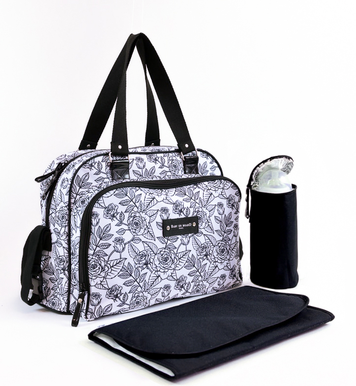 Geanta de infasat Baby On Board Simply Roses [2]