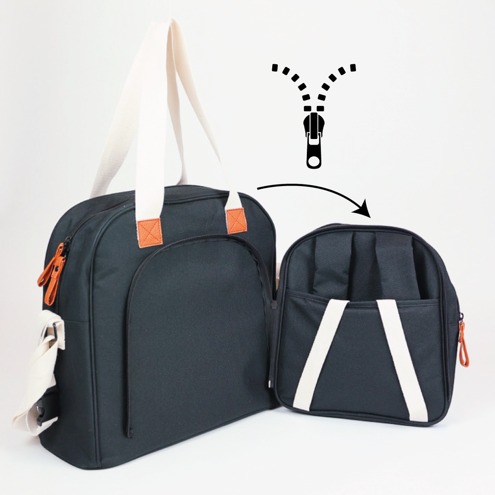 Geanta de infasat Baby On Board Square Duo Black [2]