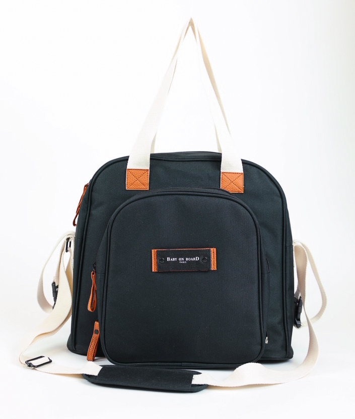 Geanta de infasat Baby On Board Square Duo Black