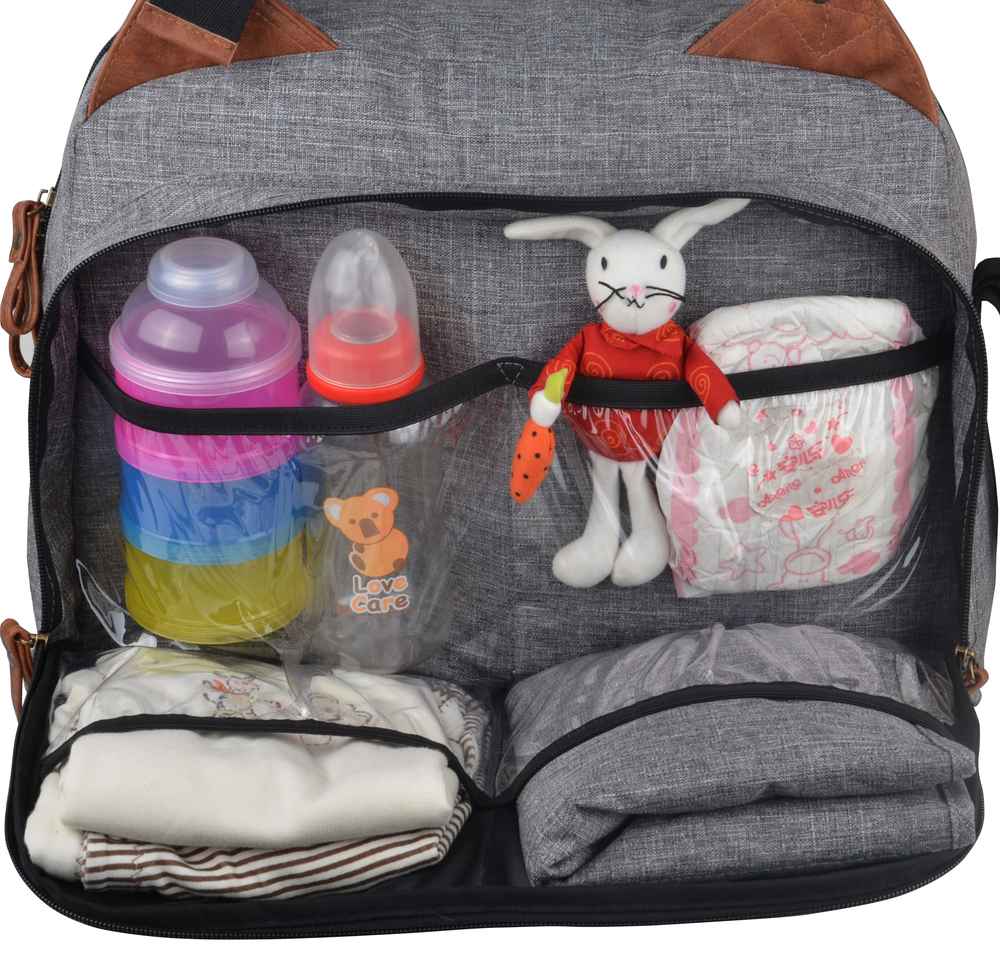 Geanta de infasat Baby On Board Titou City Grey [3]