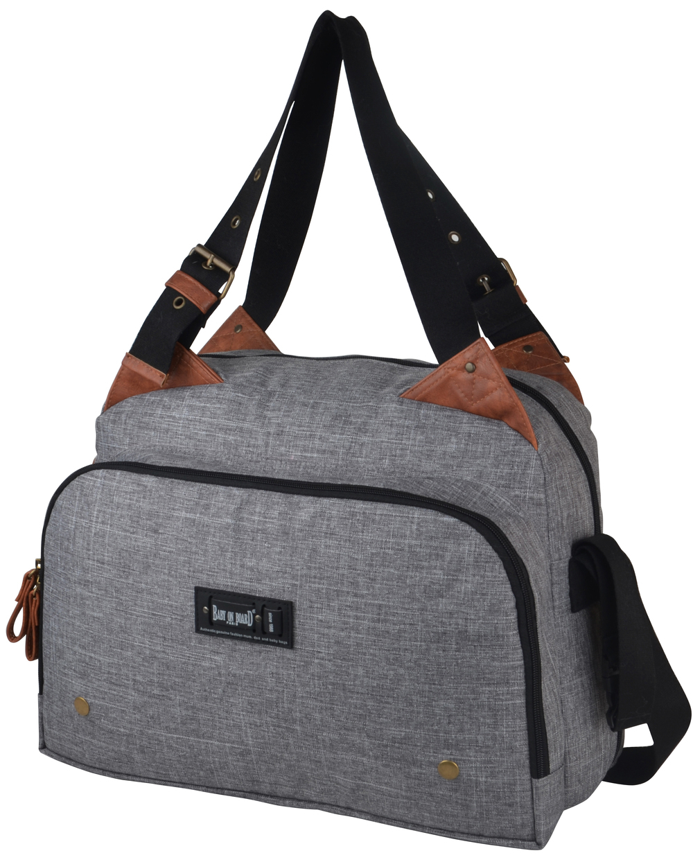 Geanta de infasat Baby On Board Titou City Grey [2]