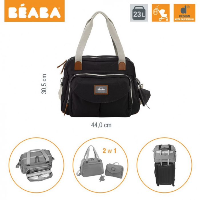 Geanta de infasat Beaba Geneva II Black [8]