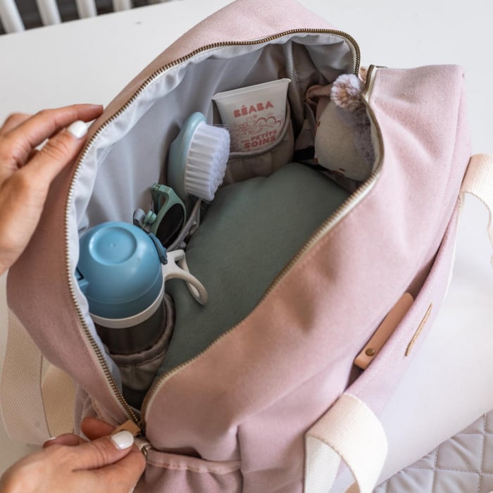 Geanta de infasat Beaba Paris Dusty Pink [5]