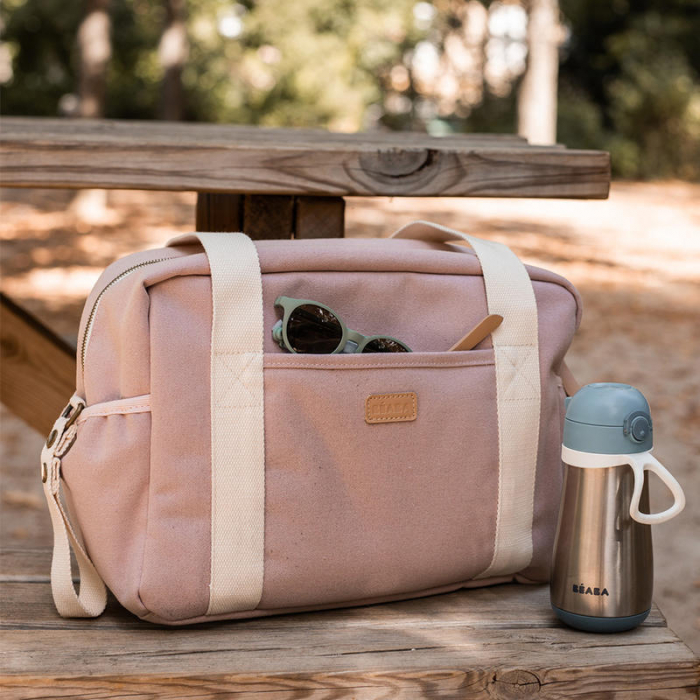 Geanta de infasat Beaba Paris Dusty Pink [7]