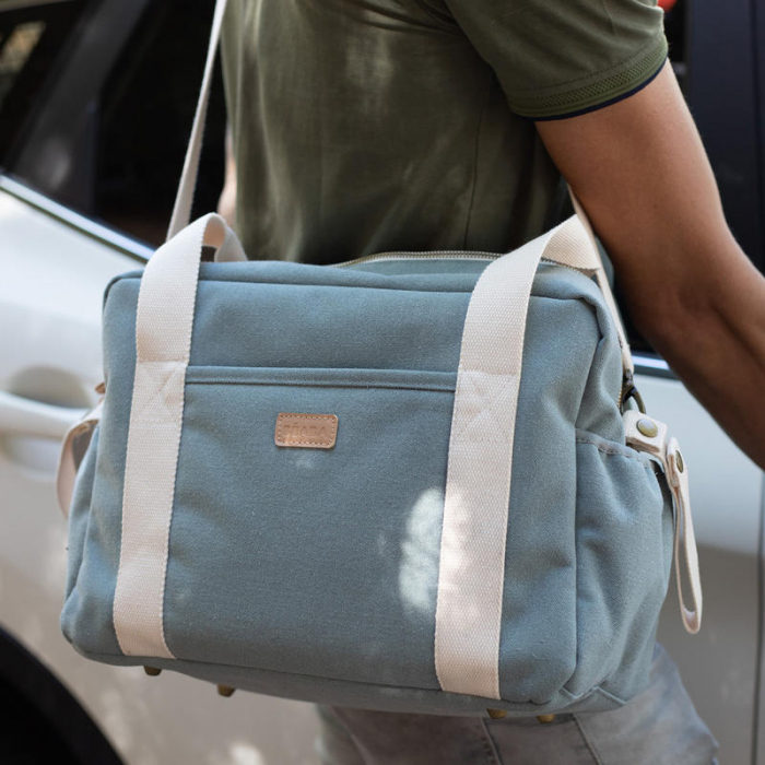 Geanta de infasat Beaba Paris Sage Green [7]
