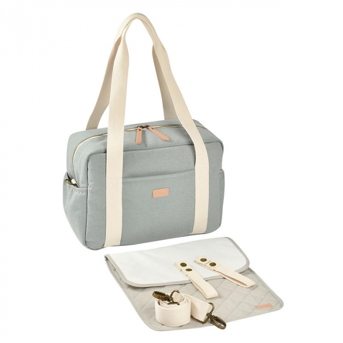 Geanta de infasat Beaba Paris Sage Green [3]