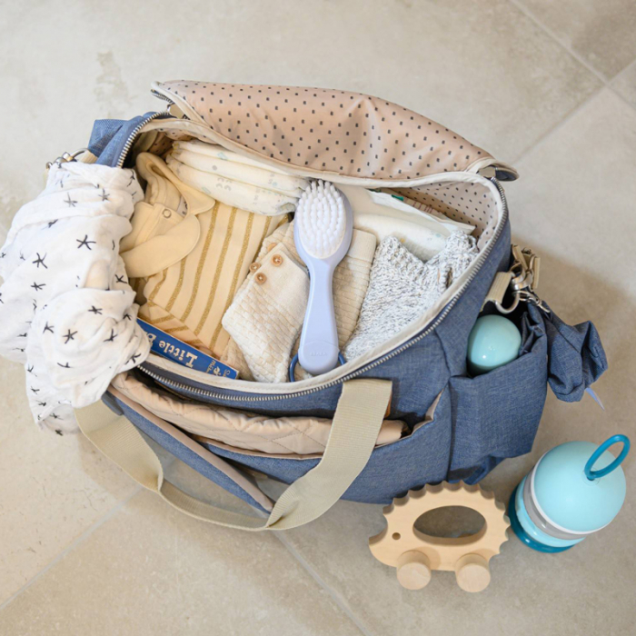 Geanta de infasat Beaba Sydney II Heather Blue [8]