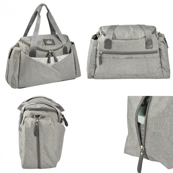 Geanta de infasat Beaba Sydney II Heather Grey [5]