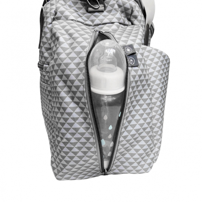 Geanta de infasat Beaba Sydney II Playprint Grey [2]