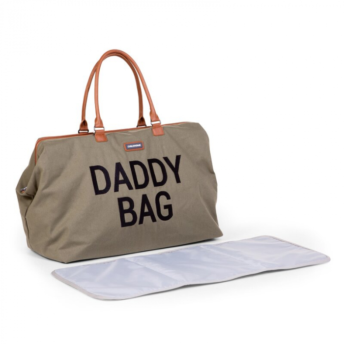 Geanta de infasat Childhome Daddy Bag Kaki [3]