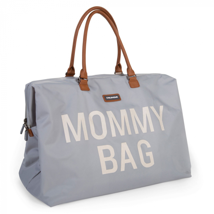 Geanta de infasat Childhome Mommy Bag Gri-Resigilat [2]