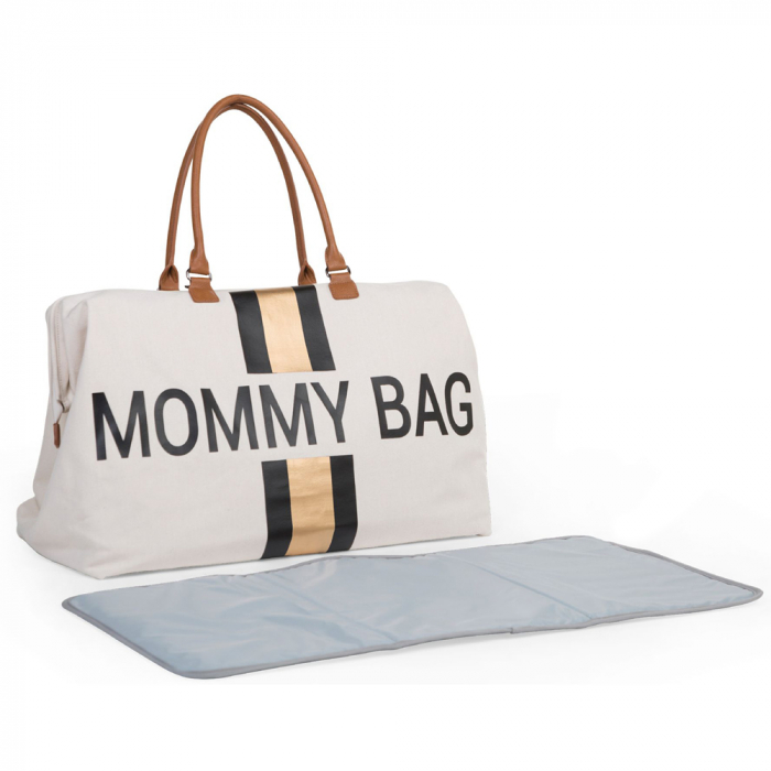 Geanta de infasat Childhome Mommy Bag Ivoire-Resigilat [7]