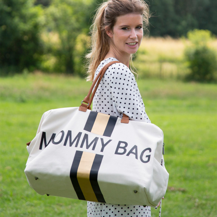 Geanta de infasat Childhome Mommy Bag Ivoire-Resigilat [8]