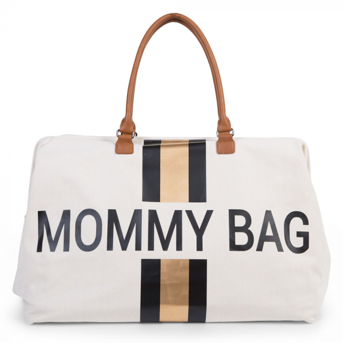 Geanta de infasat Childhome Mommy Bag Ivoire - Resigilat