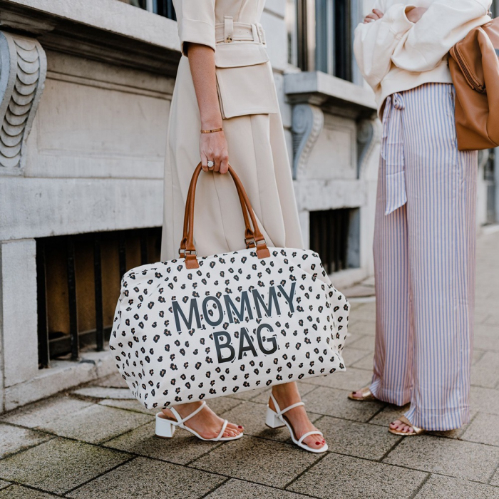 Geanta de infasat Childhome Mommy Bag Leopard-Resigilat [8]