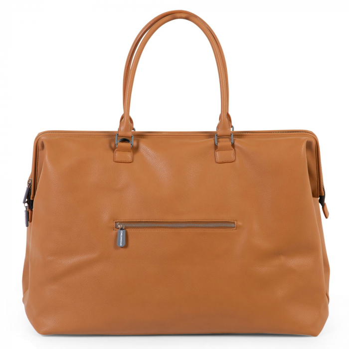 Geanta de infasat Childhome Mommy Bag piele ecologica Maro [3]