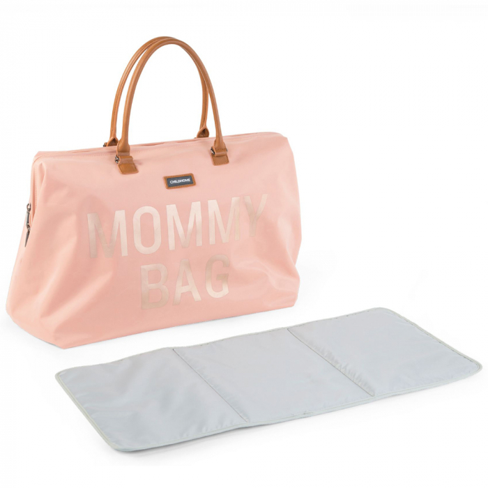 Geanta de infasat Childhome Mommy Bag Roz [4]