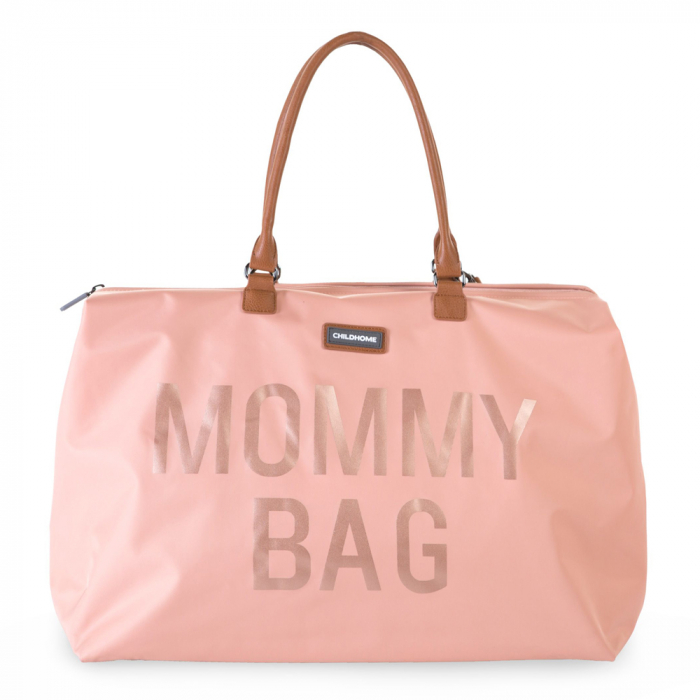 Geanta de infasat Childhome Mommy Bag Roz - Resigilat