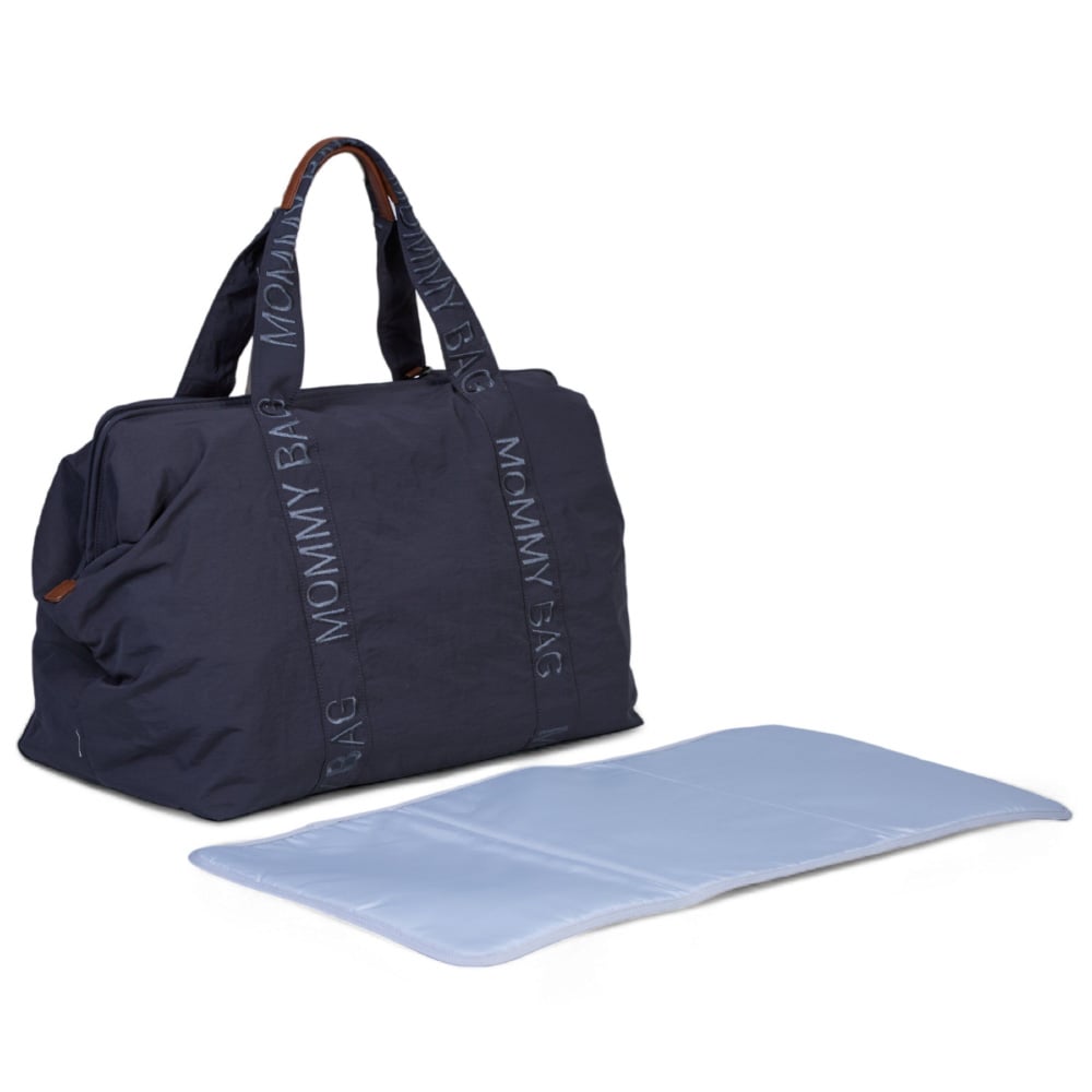 Geanta de infasat Childhome Mommy Bag Signature Urban Dark Grey [2]