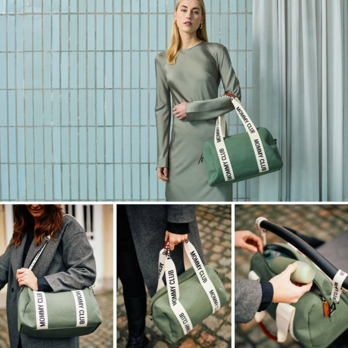 Geanta de infasat Childhome Mommy Club Verde-Resigilat [5]