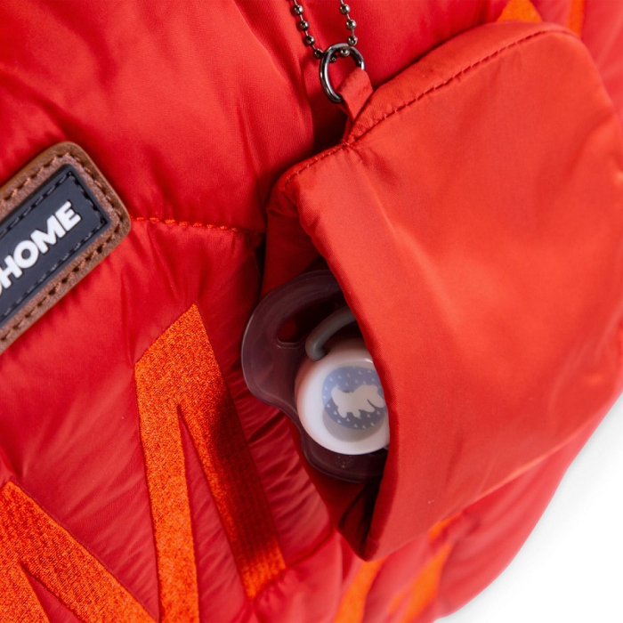 Geanta de infasat matlasata Childhome Mommy Bag Rosu [6]