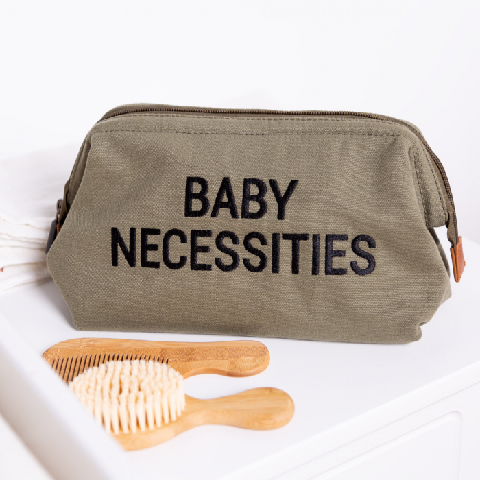 Geanta de toaleta Childhome Baby Necessities Kaki [5]