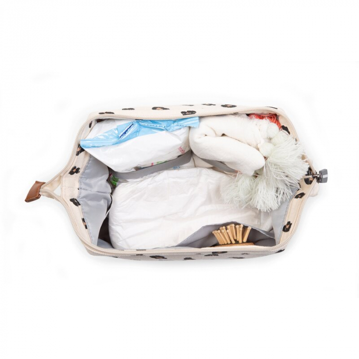 Geanta de toaleta Childhome Baby Necessities Leopard-Resigilat [3]