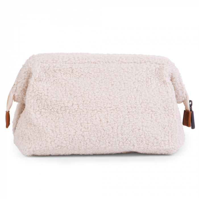Geanta de toaleta Childhome Baby Necessities Teddy Alb [2]