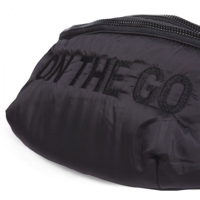 Geanta matlasata Childhome Banana On The Go Negru [3]