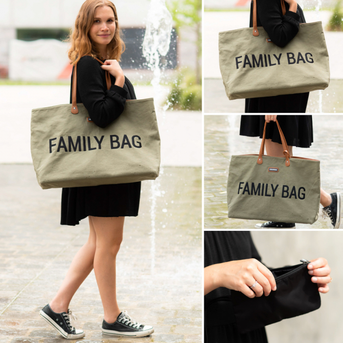 Geanta Childhome Family Bag Kaki [4]