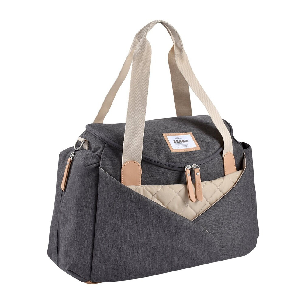 Geanta scutece Beaba Sydney II Dark Heather Grey [2]