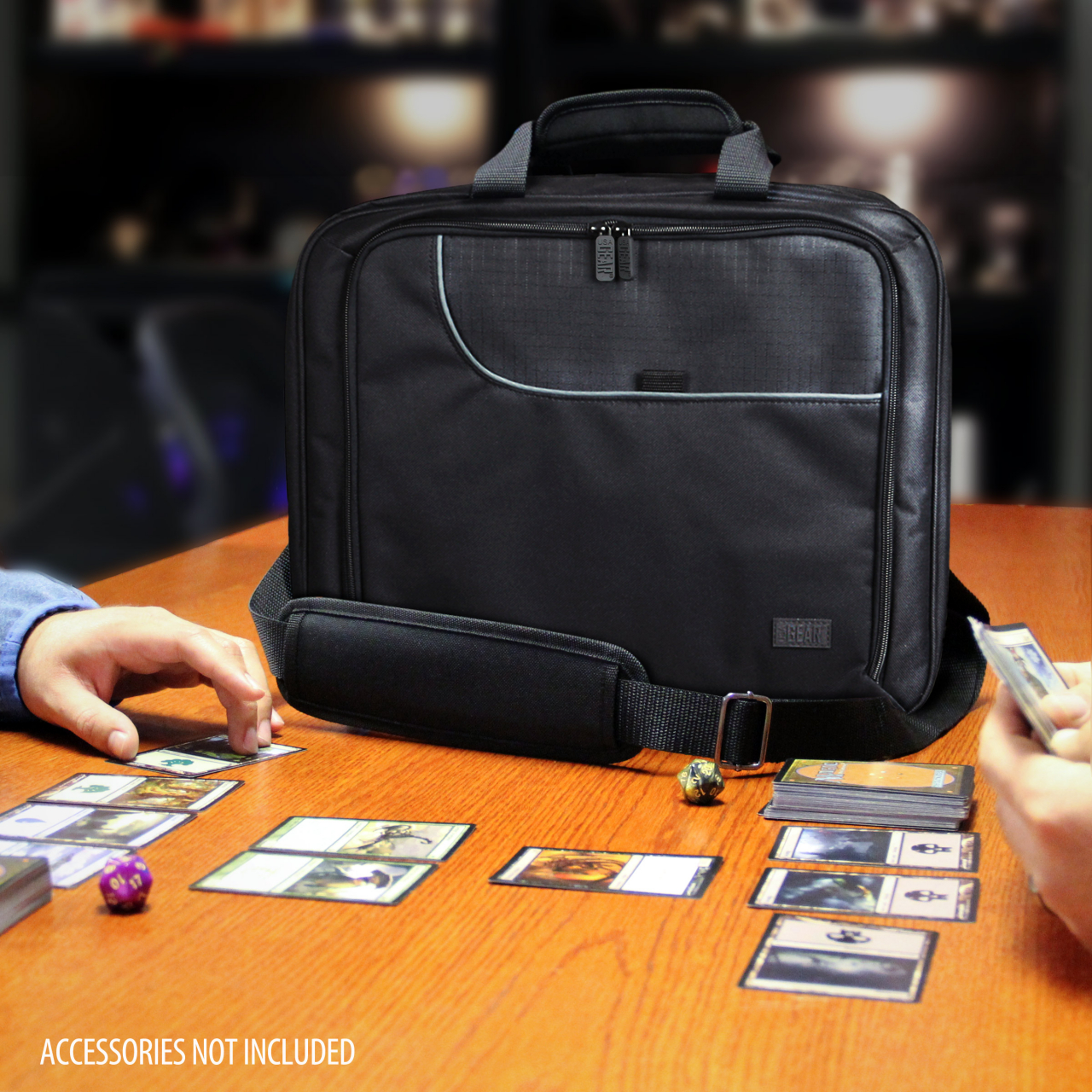 Geanta TCG ENHANCE Gaming Canvas Black [2]