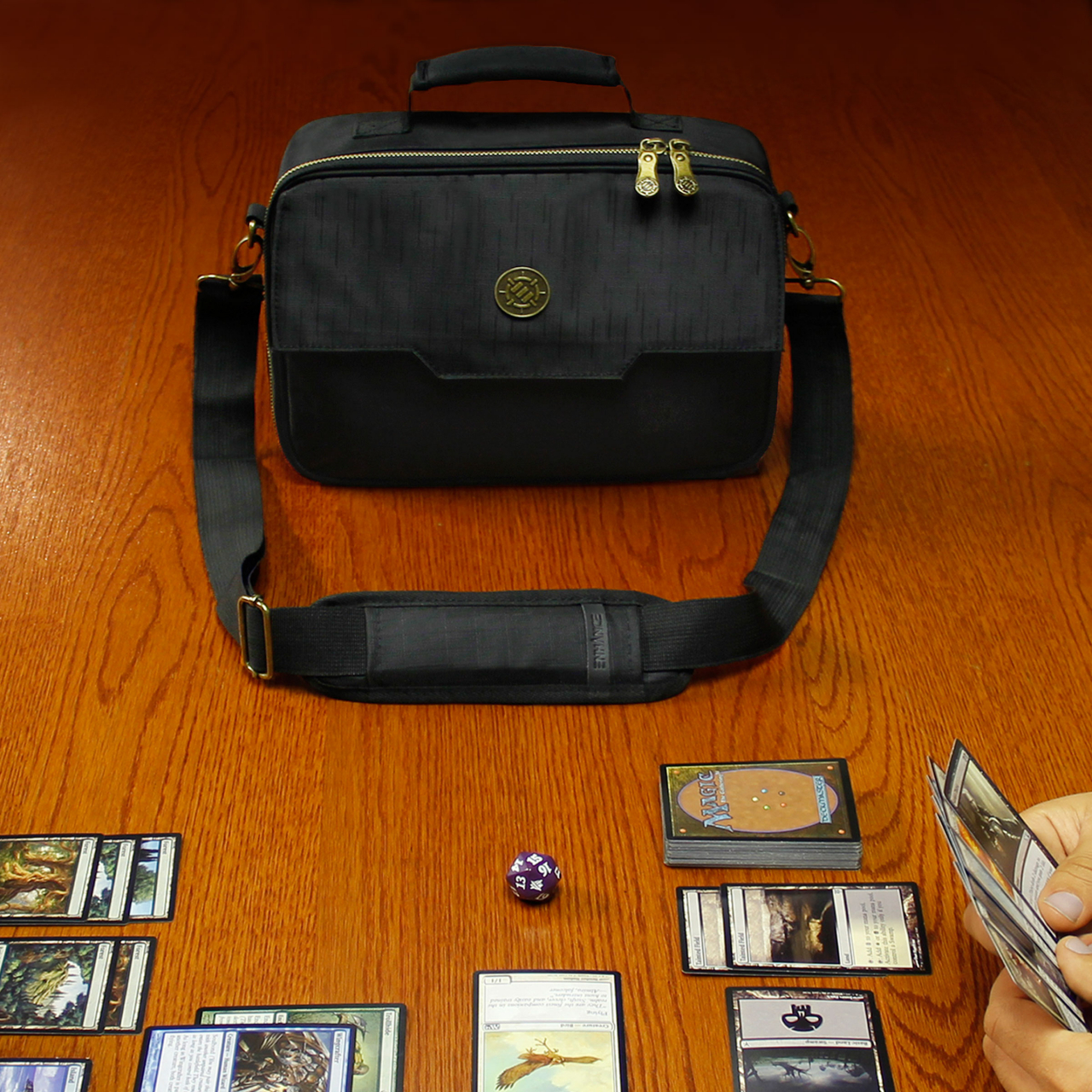Geanta TCG Essentials ENHANCE Gaming Ancient Bronze [4]