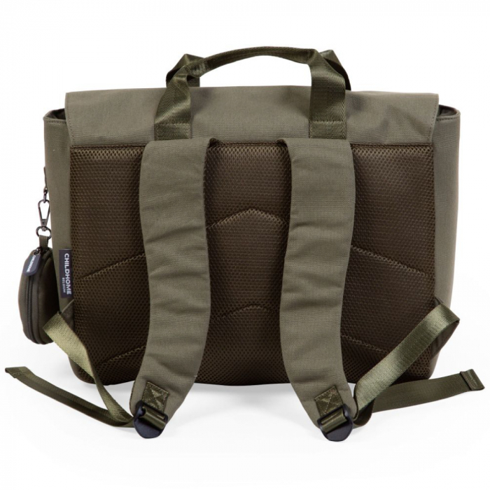 Ghiozdan Childhome My School Bag Kaki-Resigilat [3]