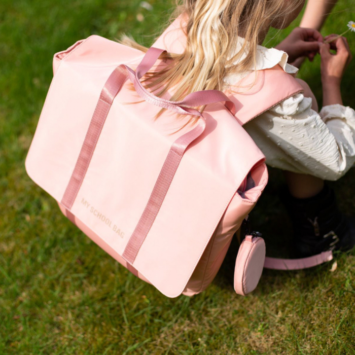 Ghiozdan Childhome My School Bag Roz-Resigilat [6]