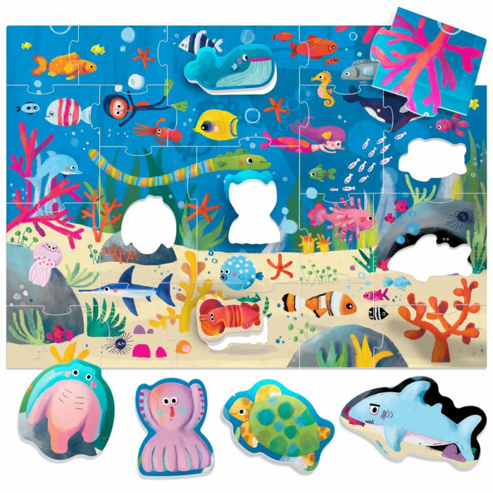Headu Ecoplay - Puzzle Animalute In Ocean [2]