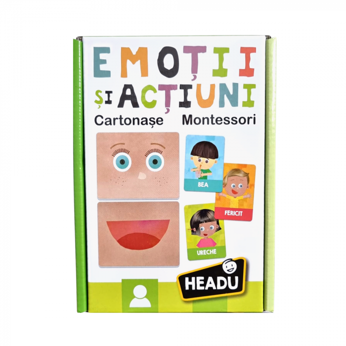 Headu Montessori - Carti Emotii Si Actiuni In Romana [3]