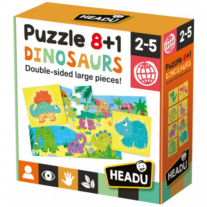 Headu Teacher Tested - 8+1 Puzzle Dinozauri [2]