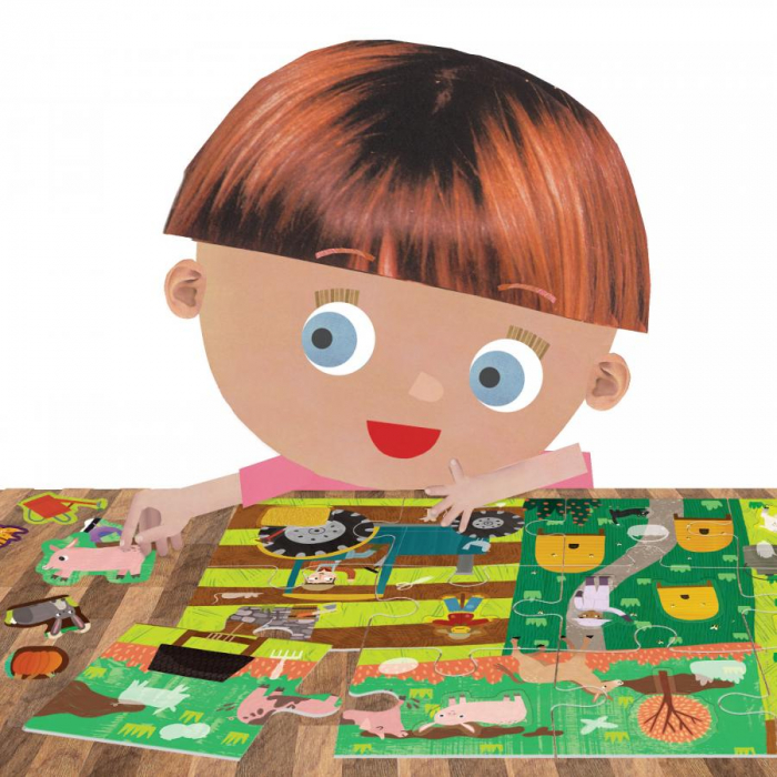 Headu Teacher Tested - Puzzle Ferma Cu Stickere [4]