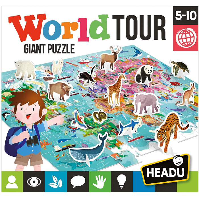 Headu Teacher Tested - Puzzle Turul Lumii [4]