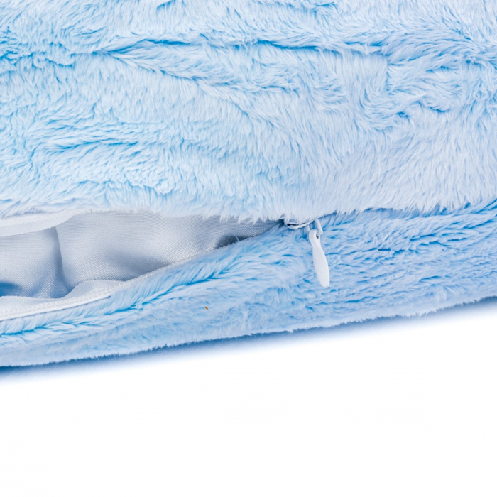 Husa blanita pentru perna de alaptare Fiki Miki Colectia Mis Mat Bleu 72 cm [2]
