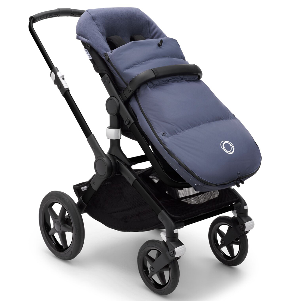 Husa de picioare performance winter carucior Bugaboo Seaside Blue [5]